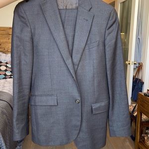 Virgin wool extrafine Dark Grey Jacket